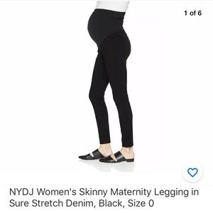 NYDJ Women's Maternity Legging Stretch Denim, Sz 0